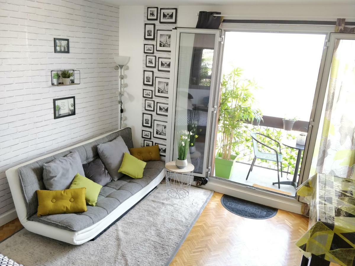 Le Parisien T1: Antony-Berny Balcony Apartment near Orly Exterior photo