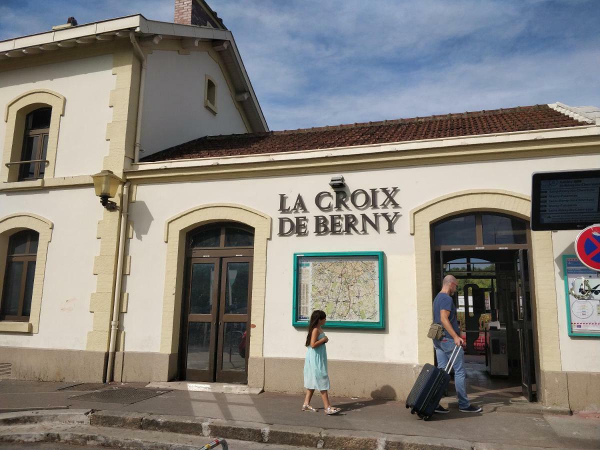 Le Parisien T1: Antony-Berny Balcony Apartment near Orly Exterior photo